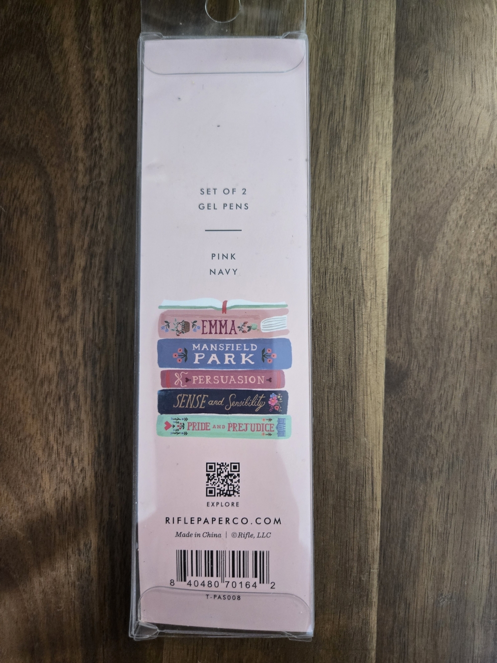 Rifle Paper Co. Floral Gel Pen Duo — Pink & Navy - Picture 2 of 2